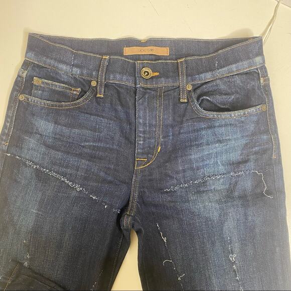 Joe’s Jeans Mens Williams Slim Fit Collectors Edition Distressed Dark Blue Wash - Picture 5 of 12